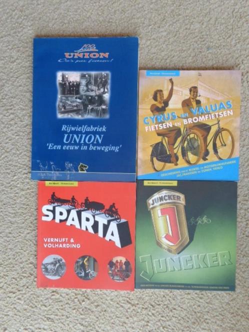Fietsspecials (oldtimer) - Juncker, Union, Sparta en Cyrus, Fietsen en Brommers, Handleidingen en Instructieboekjes, Zo goed als nieuw