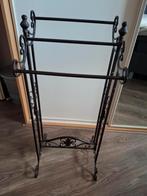 Landelijk Handdoekrek, Ophalen, Gebruikt, Bruin, Handdoekenrek