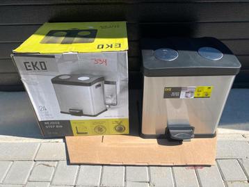 EKO RECYCLING PEDAALEMMER REJOICE, 12+12 LITER nieuw in doos beschikbaar voor biedingen