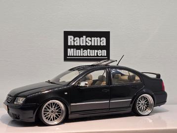 Volkswagen Bora - Verlaagd + 19inch BBS - 1:18 Super dik beschikbaar voor biedingen