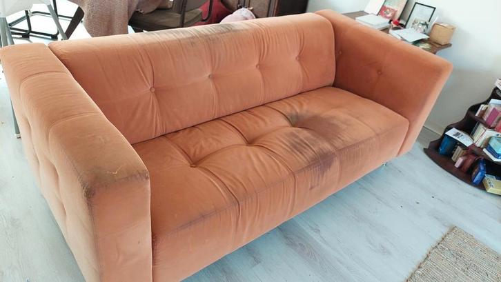 Designer Bank gratis af te halen, Huis en Inrichting, Banken | Bankstellen, Zo goed als nieuw, 75 tot 100 cm, Ophalen
