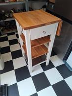 Roltafel keuken  van Ikea  zie foto 3, Huis en Inrichting, Keuken | Keukenelementen, Ophalen, Zo goed als nieuw
