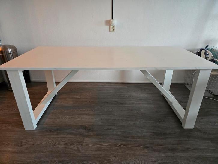 Eettafel VT wonen, Huis en Inrichting, Tafels | Eettafels, Gebruikt, 50 tot 100 cm, 200 cm of meer, Rechthoekig, Ophalen