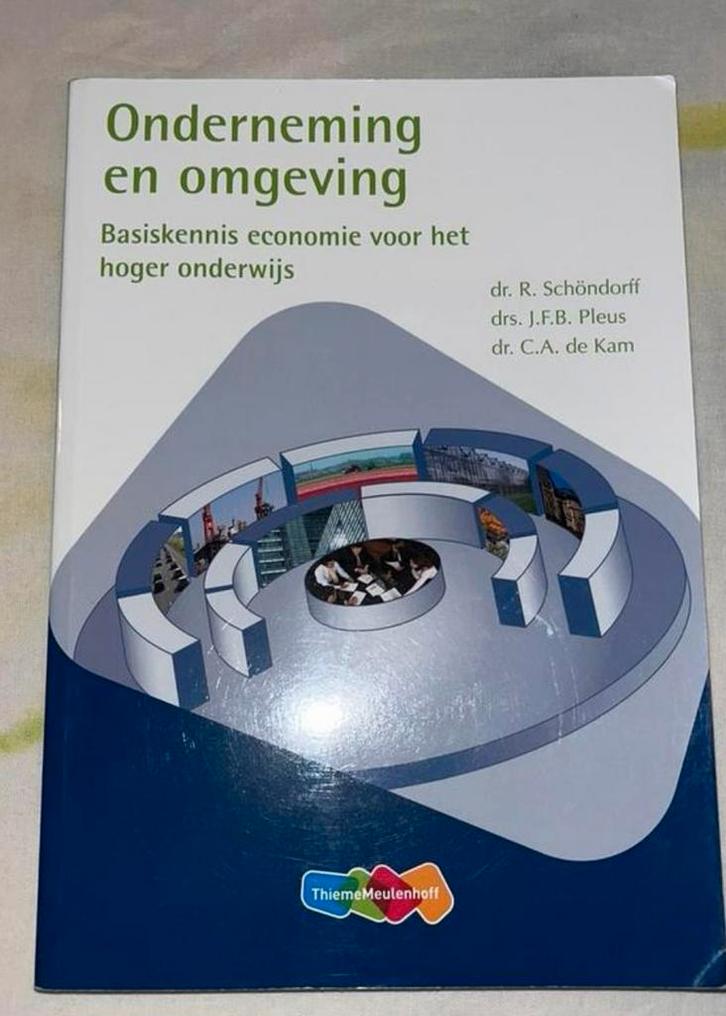 Onderneming en omgeving studiehandleiding niveau 4 mbo|roc, Boeken, Schoolboeken, Zo goed als nieuw, Overige vakken, Overige niveaus