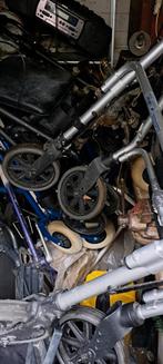 Verschillende rollators, Ophalen