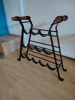 Vintage wijnrek, Ophalen, Gebruikt, 5 tot 15 flessen, Metaal