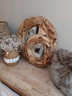 Robuuste teakhouten spiegels nieuw, Huis en Inrichting, Woonaccessoires | Kransen, Ophalen of Verzenden, Zo goed als nieuw