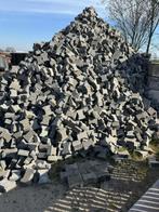 750m2 erfverharding antraciet H-profiel klinkers 8 cm pallet, Gebruikt, Destenenman, Klinkers, 10 m² of meer