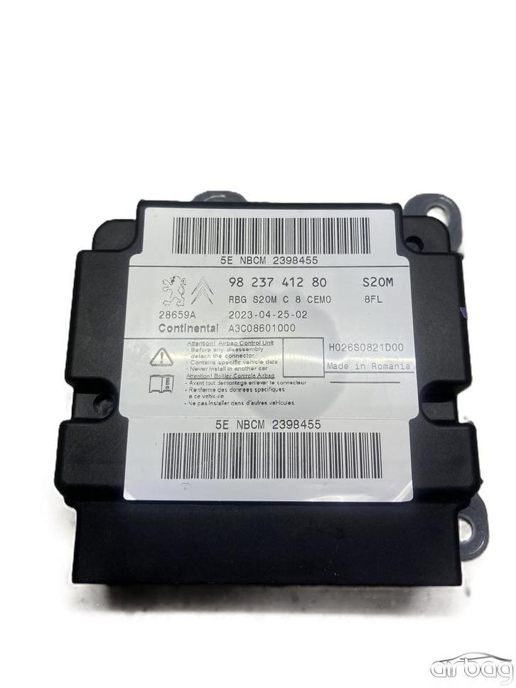 Airbag module srs-module regeleenheid airbag computer 982374, Auto-onderdelen, Dashboard en Schakelaars, Gebruikt, Ophalen of Verzenden