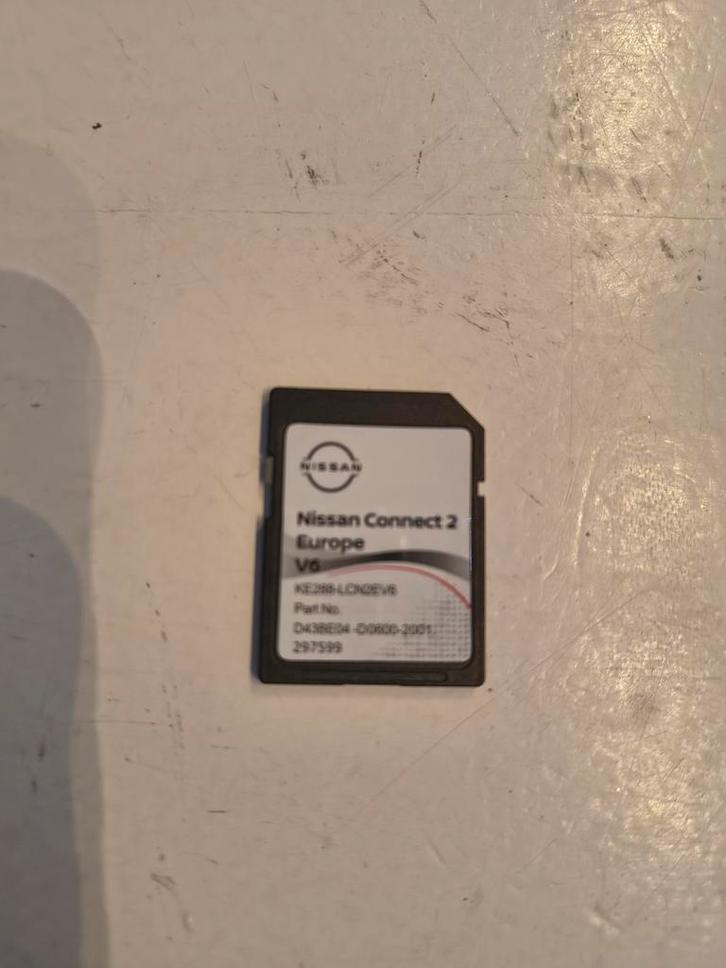 Nissan Juke Nissmo Navigatie SD kaart, Audio, Tv en Foto, Fotografie | Geheugenkaarten, Gebruikt, SD, Navigatiesysteem, Ophalen of Verzenden