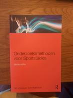 Onderzoeksmethoden voor Sportstudies, Ophalen of Verzenden, Beta, Zo goed als nieuw, HBO