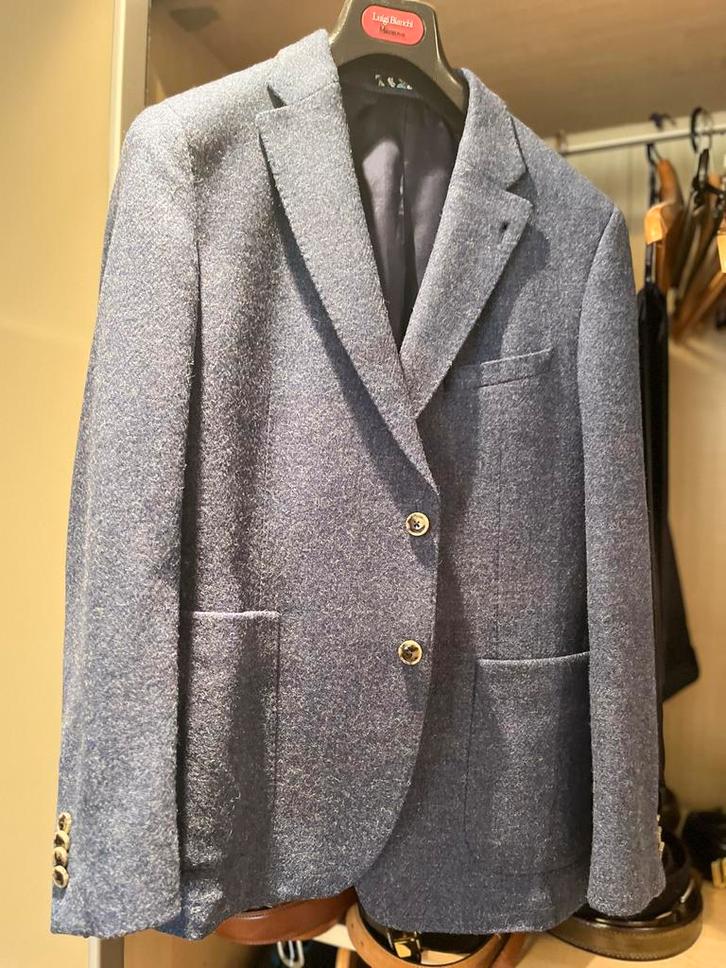 The Society Shop Colbert Blauw Maat 26, Kleding | Heren, Kostuums en Colberts, Zo goed als nieuw, Maat 46 (S) of kleiner, Blauw