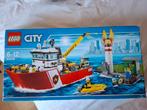 Compleet Lego city 60109 brandweerboot, Kinderen en Baby's, Speelgoed | Duplo en Lego, Ophalen of Verzenden