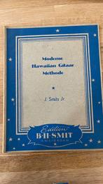 Moderne Hawaiian Gitaar Methode J. Smits Jr. bladmuziek, Muziek en Instrumenten, Bladmuziek, Les of Cursus, Ophalen of Verzenden
