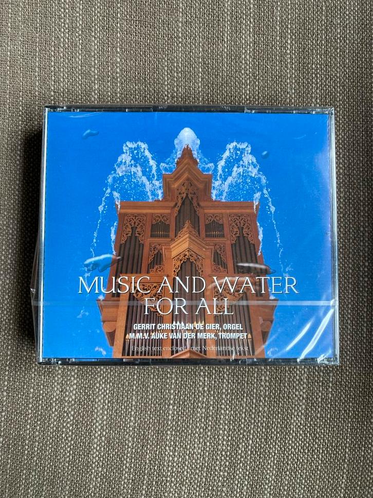 Music and Water for all  - 2 cd-box nieuw!, Cd's en Dvd's, Cd's | Klassiek, Nieuw in verpakking, Kamermuziek, Modernisme tot heden