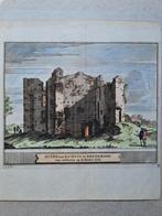 Huis te Brederode antieke gravure, 17,50 KOOPJE, Antiek en Kunst, Kunst | Etsen en Gravures, Ophalen of Verzenden