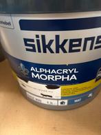 Sikkens Alphacryl morpha blauwgroene muurverf 10liter, Hobby en Vrije tijd, Schilderen, Ophalen, Nieuw, Acrylverf