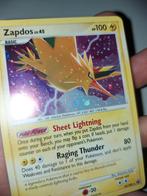 Zapdos Holo lv.45 Diamond & Pearl met Holo Bleed, Hobby en Vrije tijd, Verzamelkaartspellen | Pokémon, Foil, Ophalen of Verzenden