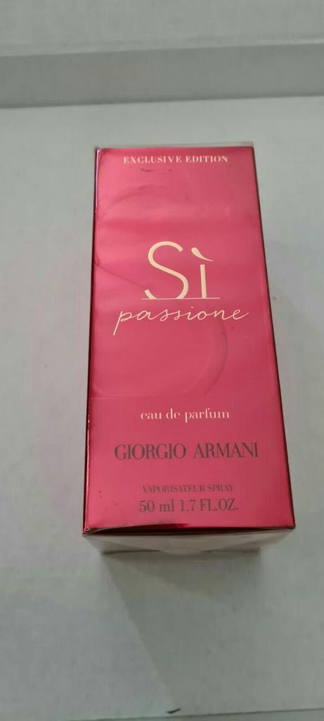 Armani si passione eau de parfum 50ml limited edition 2022, Sieraden, Tassen en Uiterlijk, Uiterlijk | Parfum, Nieuw, Ophalen of Verzenden