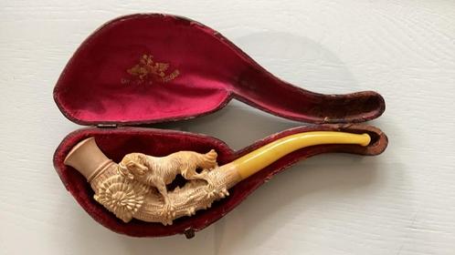 Oude Meerschuimpijp, Antiek en Kunst, Antiek | Overige Antiek, Ophalen of Verzenden