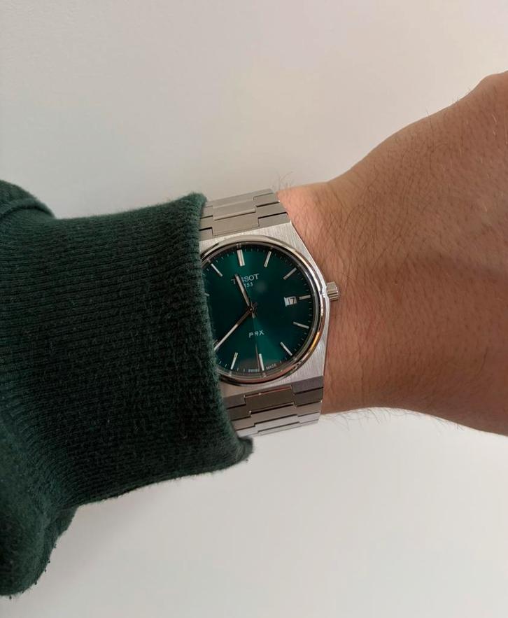 Tissot prx, Sieraden, Tassen en Uiterlijk, Horloges | Heren, Zo goed als nieuw, Ophalen of Verzenden