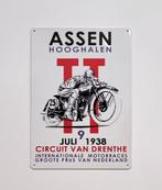 TT Assen 1938 Moto GP reclamebord van metaal wandbord deco, Verzamelen, Reclamebord, Info@deconoord.nl, Deco Noord, Nieuw