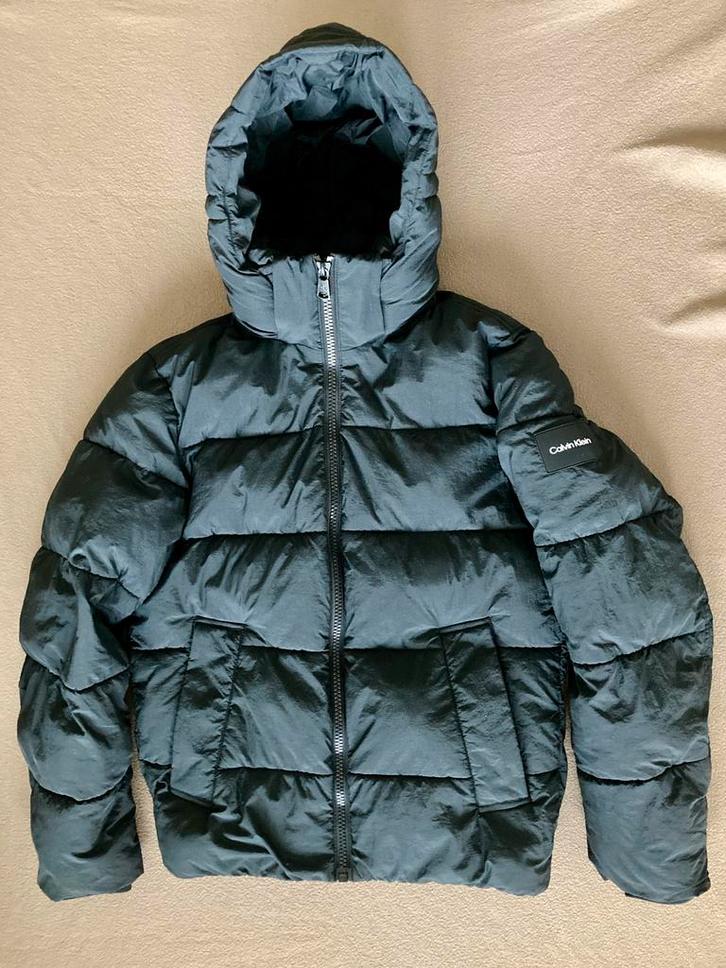 Jas Calvin Klein - maat S - zwart, Kleding | Heren, Jassen | Winter, Zo goed als nieuw, Maat 46 (S) of kleiner, Zwart, Ophalen of Verzenden