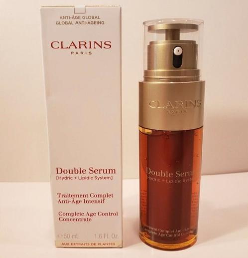 Clarins Double Serum 50 ml Nieuw, Sieraden, Tassen en Uiterlijk, Uiterlijk | Gezichtsverzorging, Nieuw, Verzorging, Gehele gezicht