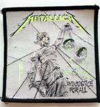 Metallica zeer zeldzame 1988 and justice for... patch 22, Verzenden, Nieuw, Kleding
