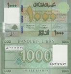 LEBANON 2016 1000 livres #90c UNC, Postzegels en Munten, Bankbiljetten | Azië, Midden-Oosten, Verzenden