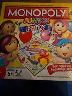 Monopoly junior party spel, Hobby en Vrije tijd, Gezelschapsspellen | Bordspellen, Een of twee spelers, Ophalen of Verzenden, Gebruikt
