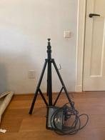 Bouwlamp op stevig statief, Doe-het-zelf en Verbouw, Bouwverlichting, Ophalen, Met statief, Zo goed als nieuw, Lamp met armatuur