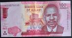 MALAWI - 100 Kwacha, Ophalen of Verzenden, Overige landen, Los biljet