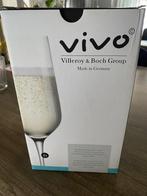 Vivo champagneglazen 4 stuks Villeroy & boch, Huis en Inrichting, Keuken | Servies, Glas of Glazen, Nieuw, Ophalen of Verzenden