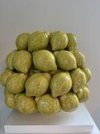 Vaas keramiek lemon, Huis en Inrichting, Ophalen, Overige kleuren, Aardewerk of Porselein, Nieuw