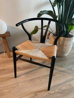 Carl Hansen & Søn Wishbone Stoel - Zwart, Huis en Inrichting, Ophalen, Zwart, Zo goed als nieuw, Eén