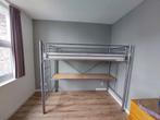 Hoogslaper met bureau eronder, Hoogslaper of Stapelbed, Gebruikt, Ophalen of Verzenden, 100 cm of meer