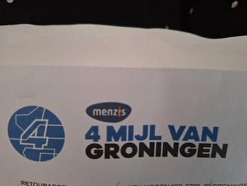 Gratis startbewijs 4 mijl - jeugdloop  beschikbaar voor biedingen