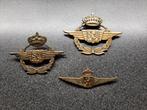 Belgie  -  Luchtmacht  insignes / Cap badges., Ophalen of Verzenden, Luchtmacht, Overige gebieden, Embleem of Badge