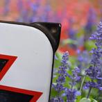 Top emaille bord van Chefarine 4, Langcat Bussum., Reclamebord, Gebruikt, ., Ophalen of Verzenden