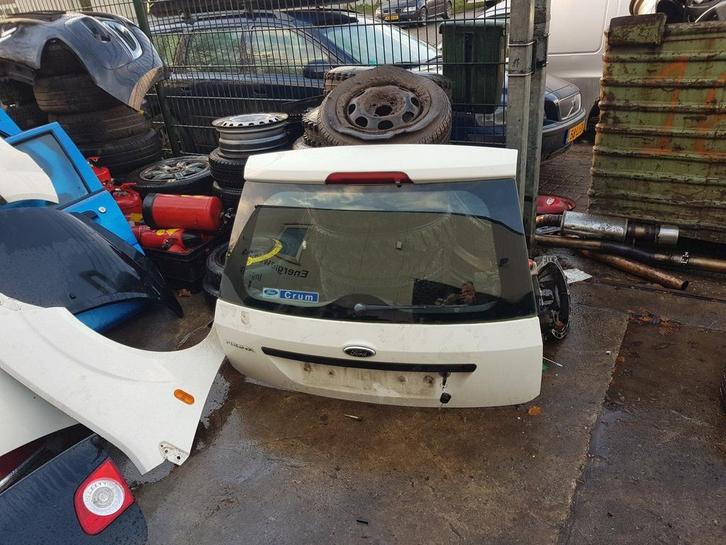 FORD FIESTA ACHTERKLEP 3 DEURS BJ 2002 TOT 2008, Auto-onderdelen, Carrosserie en Plaatwerk, Achterklep, Achter, Gebruikt, Ophalen of Verzenden