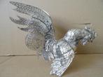 Stel kemphanen zwaar verzilverde kemphanen 21cm vintage 1950, Antiek en Kunst, Ophalen of Verzenden