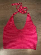 Shein Halter Top - Roze Streepjes - Maat S, Kleding | Dames, Tops, Nieuw, Ophalen of Verzenden, Roze, Maat 36 (S)