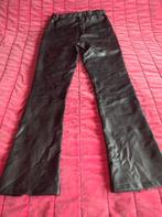 Flared LederenBroek, Maat 38/40 (M), Zwart, Nieuw, Ophalen of Verzenden