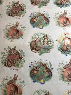 Creative Craft vintage konijnenstof jaren 90, Hobby en Vrije tijd, Stoffen en Lappen, Overige kleuren, Ophalen of Verzenden, 30 tot 120 cm