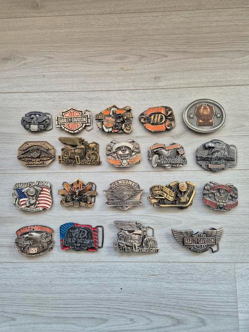 Harley-Davidson buckles verzameling, Kleding | Heren, Riemen en Ceinturen, Zo goed als nieuw, Ophalen of Verzenden
