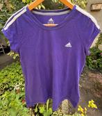 Paars adidas sport shirt maat 40, Maat 38/40 (M), Adidas, Paars, Ophalen of Verzenden