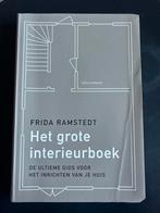 Frida Ramstedt - Het grote interieurboek, Ophalen of Verzenden, Zo goed als nieuw, Mode algemeen, Frida Ramstedt
