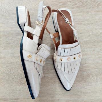 Via Vai slingbacks Jazz Tammi 39 crème beige viavai beschikbaar voor biedingen