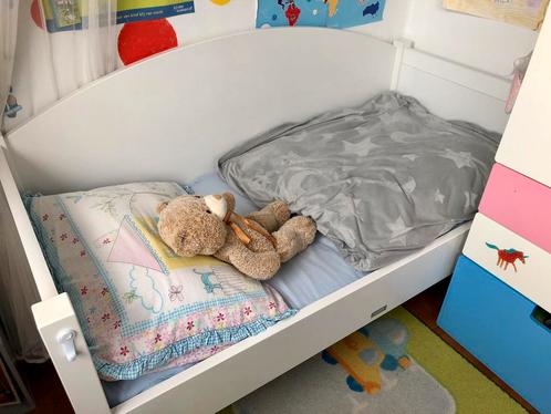 Bopita Bedbank 150x70, Kinderen en Baby's, Kinderkamer | Bedden, Gebruikt, 140 tot 160 cm, 70 tot 85 cm, Lattenbodem, Ophalen